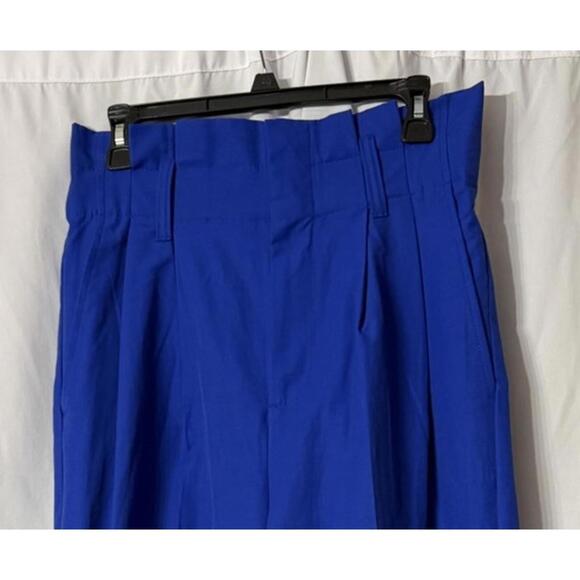 NWT Banana Republic Womens Wide Leg Cuffed Casual Pants Slacks Trousers Size 6 - Picture 2 of 9